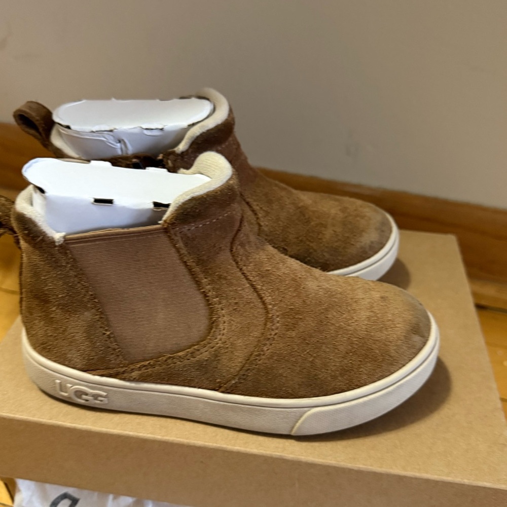 UGG Chestnut Suede Boots for toddler